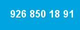 926 850 18 91 926 850 18 91
